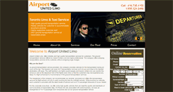Desktop Screenshot of airportunitedlimo.com